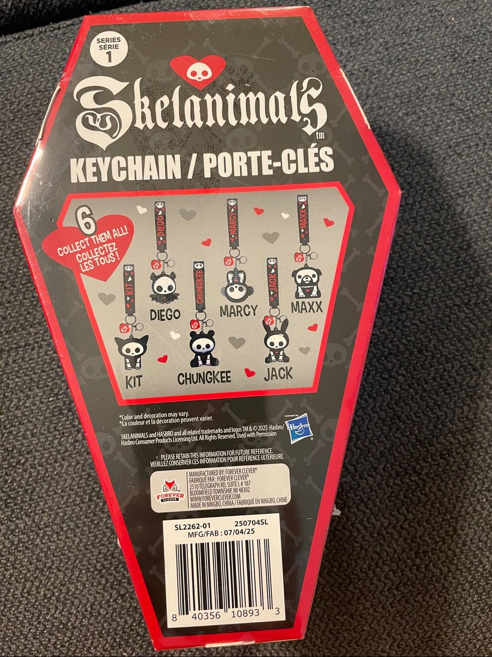 NWT - Skelanimals Bag Charm/Keychain - Unopened - blind box - Picture 2 of 6